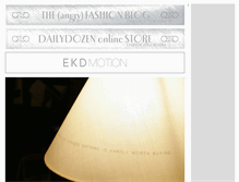 Tablet Screenshot of dailydozencreative.com
